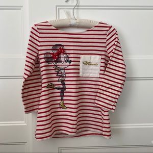 Disney women’s Parisian Minnie Mouse shirt